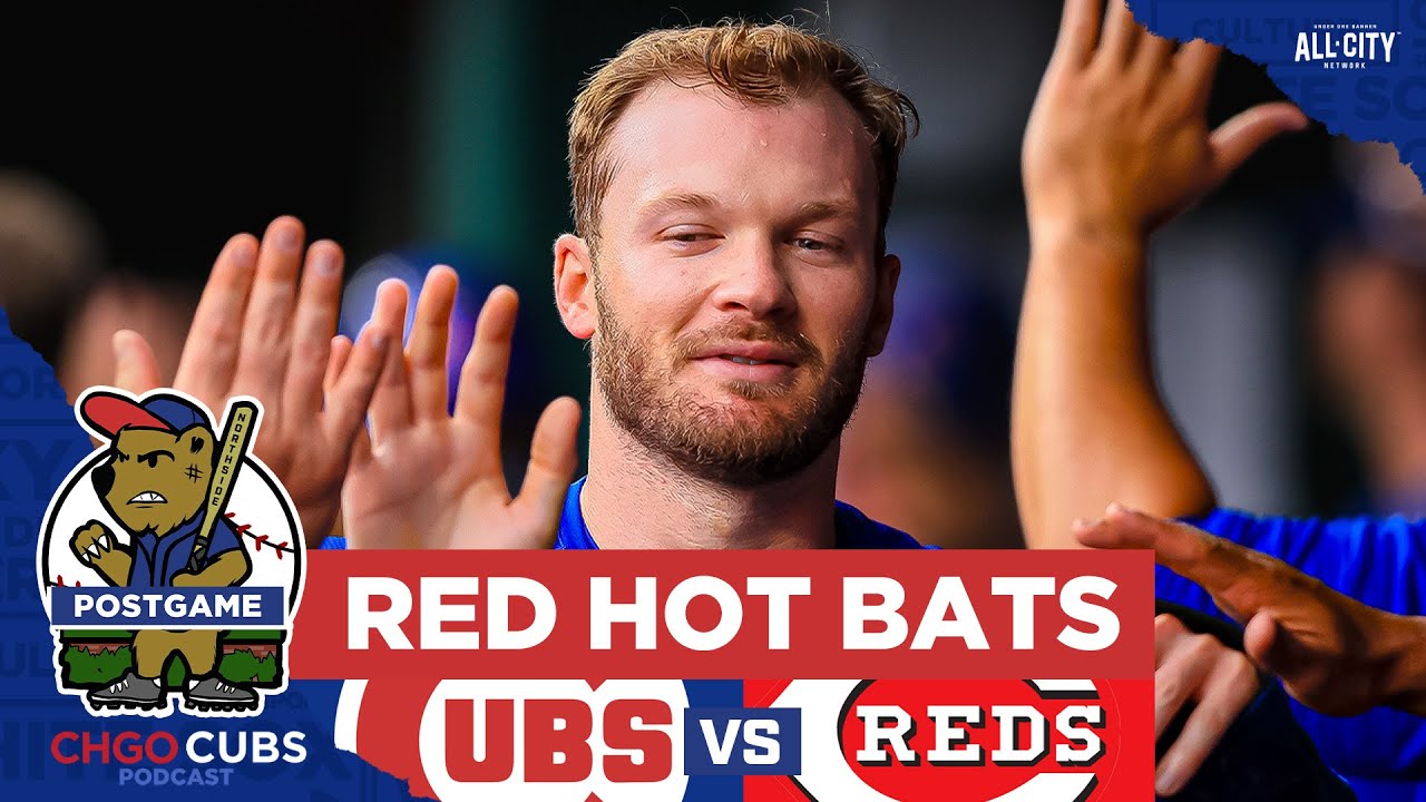 Ian Happ sparks Chicago Cubs' offense in 13-4 win over Reds | CHGO Cubs Postgame Podcast