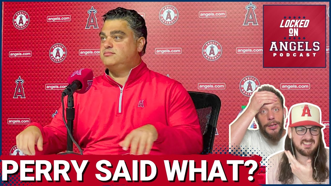Los Angeles Angels GM Perry Minasian Speaks On Trade Deadline, Garcia Trade Return, Loss to Rockies
