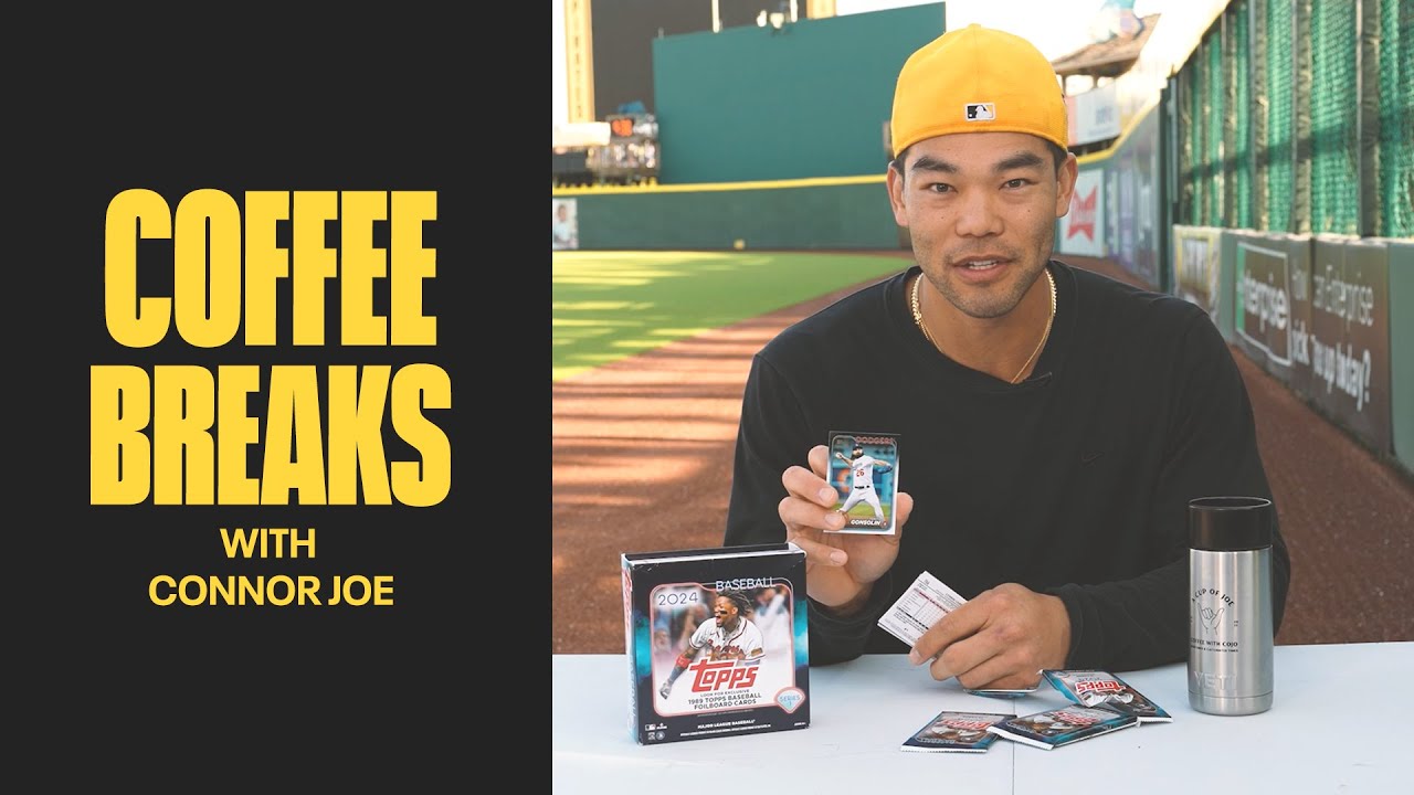 Connor Joe Breaks a Box of Topps Series 1 Baseball Cards | Pittsburgh Pirates