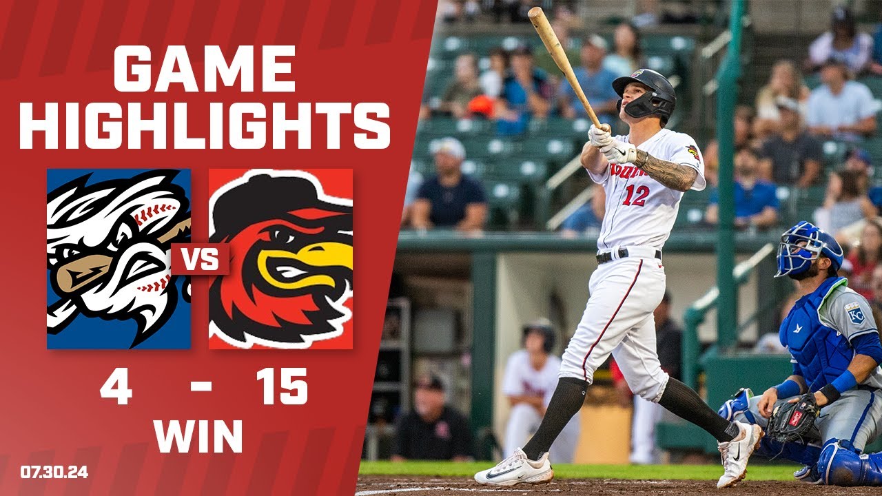 4 HOMERUNS! | Storm Chasers vs Red Wings Game Highlights (7/30/2024)