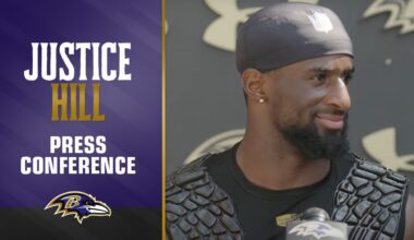 Justice Hill: Derrick Henry Is "One of the Best Ever" | Baltimore Ravens