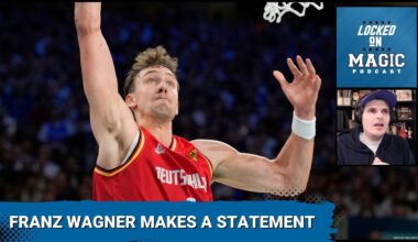 Franz Wagner makes a statement for Germany, makes a statement to the world