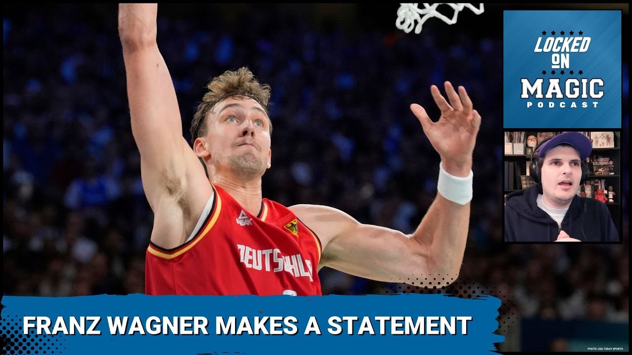 Franz Wagner makes a statement for Germany, makes a statement to the world