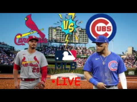 EN VIVO: ST. LOUIS CARDINALS VS CHICAGO CUBS | CUBS EN VIVO HOY | MLB LIVE | PLAY BY PLAY