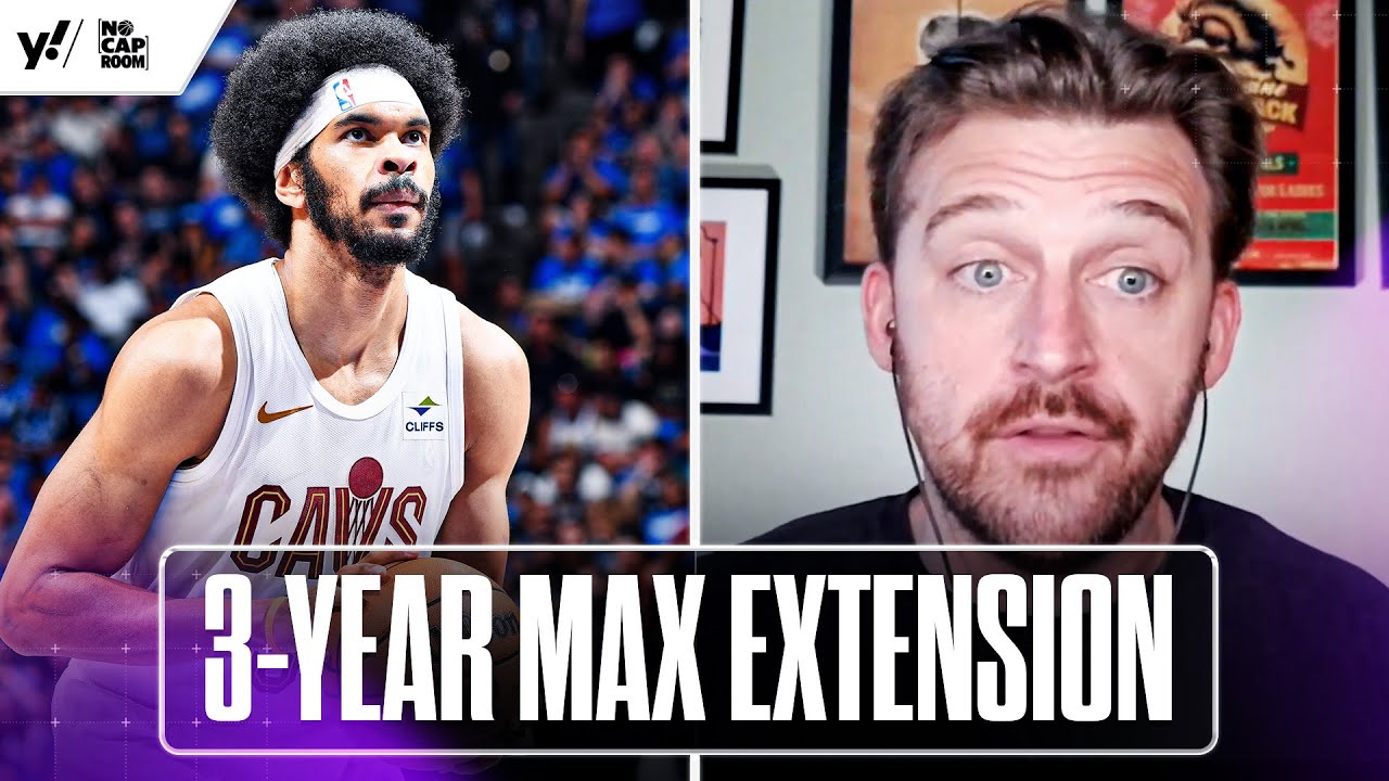 Why CAVS signing JARRETT ALLEN to 3-year max extension was SURPRISING | No Cap Room | Yahoo Sports