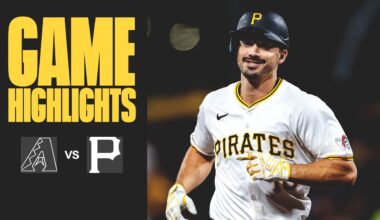 Bryan Reynolds Hits 19th HR in Win | Diamondbacks vs. Pirates Highlights (8/3/24)