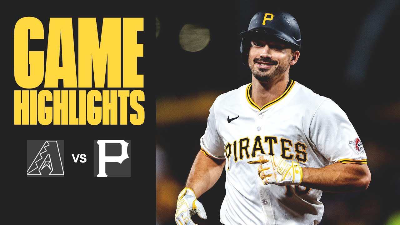 Bryan Reynolds Hits 19th HR in Win | Diamondbacks vs. Pirates Highlights (8/3/24)