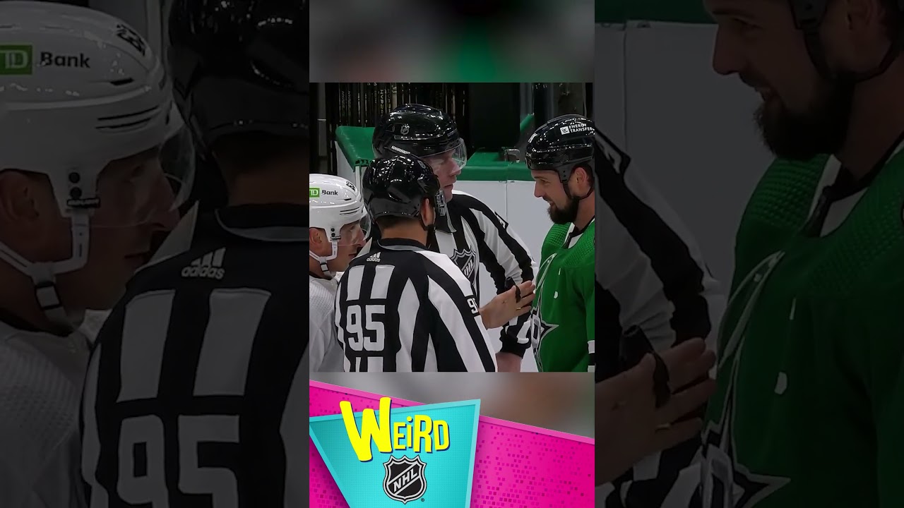 Marchand vs. Benn Main Event? | Weird NHL #shorts