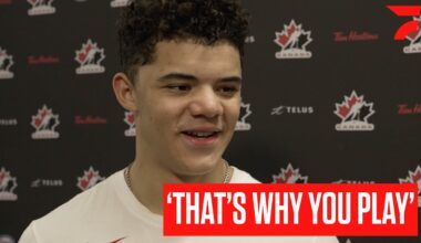 Utah Prospect Tij Iginla On Showing Balance Between Skill And Physicality