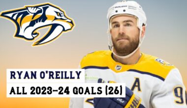Ryan O'Reilly (#90) All 26 Goals of the 2023-24 NHL Season