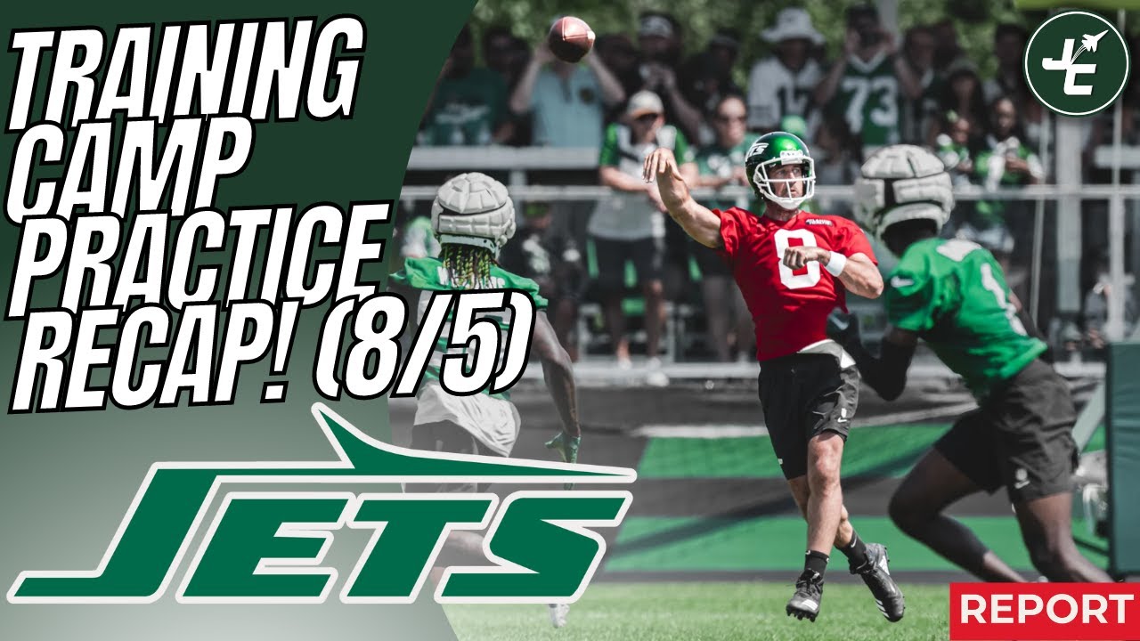Jamien Sherwood & The Defense SHINE | New York Jets Training Camp Practice RECAP! (8/5)