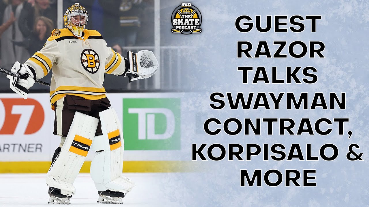 Guest Andrew Raycroft Talks Swayman Contract, Korpisalo & More  The Skate Pod, Ep. 335
