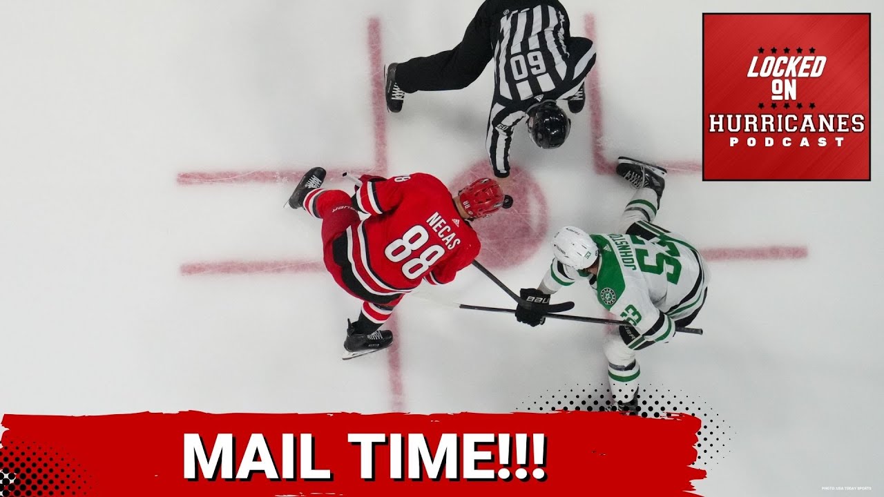 It's Mail Time!! A Mailbag Monday Edition | Carolina Hurricanes Podcast #carolinahurricanes #canes