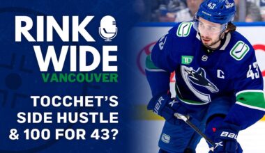 RINK WIDE - August 6, 2024: Tocchet's Side Hustle & Projecting 100 Points for Quinn Hughes?