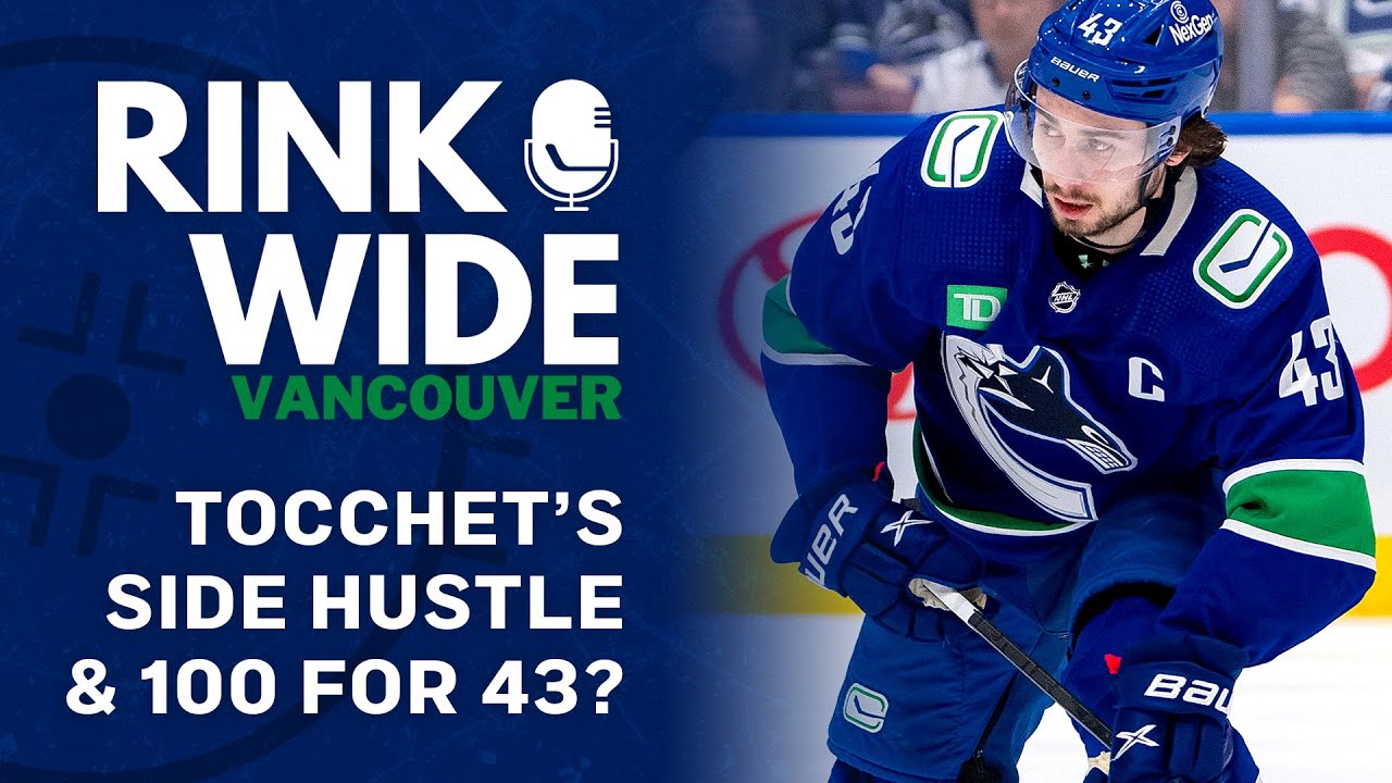 RINK WIDE - August 6, 2024: Tocchet's Side Hustle & Projecting 100 Points for Quinn Hughes?