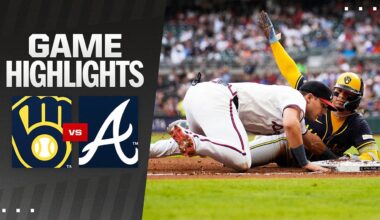 Brewers vs. Braves Game Highlights (8/6/24) | MLB Highlights