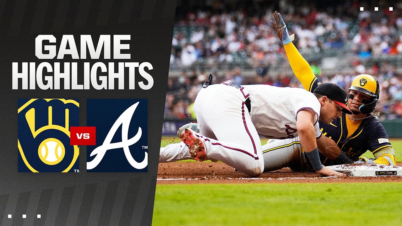 Brewers vs. Braves Game Highlights (8/6/24) | MLB Highlights