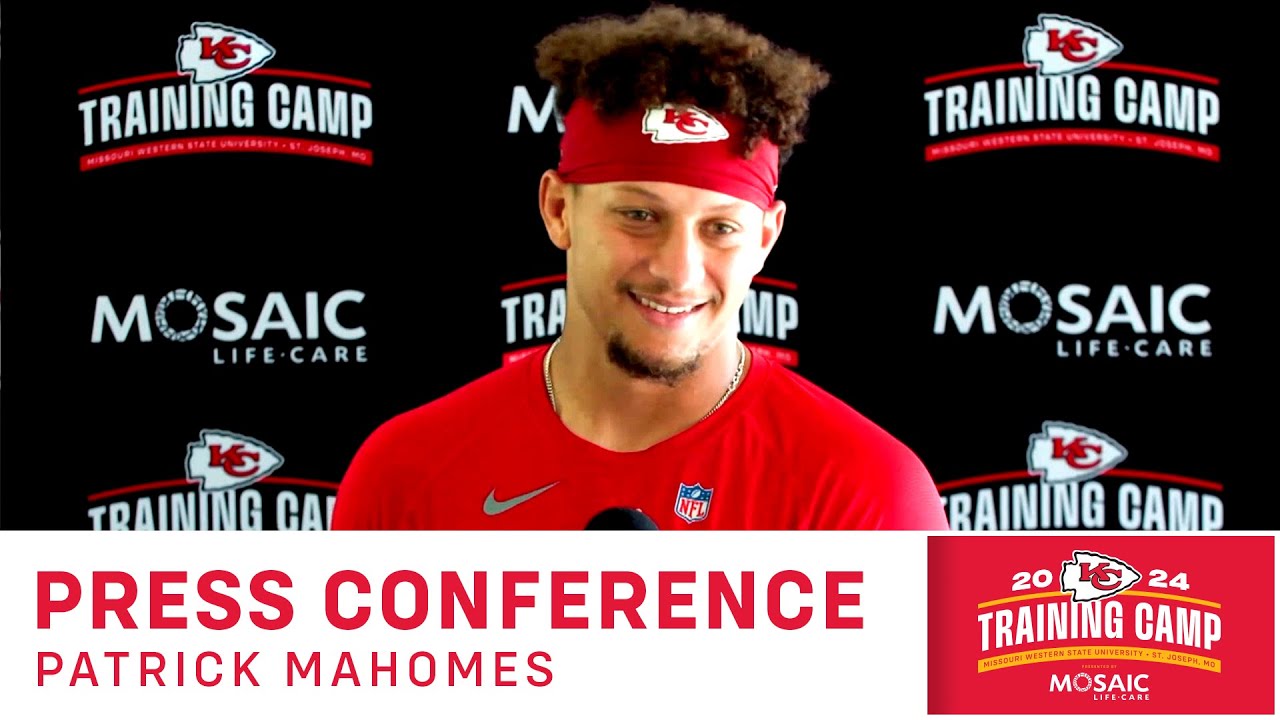 Patrick Mahomes, Andy Reid & Harrison Butker Speak to the Media at Training Camp | AUGUST 7, 2024