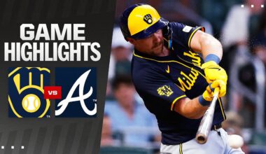 Brewers vs. Braves Game Highlights (8/7/24) | MLB Highlights