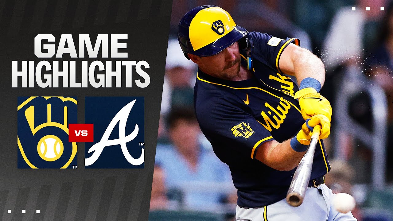 Brewers vs. Braves Game Highlights (8/7/24) | MLB Highlights
