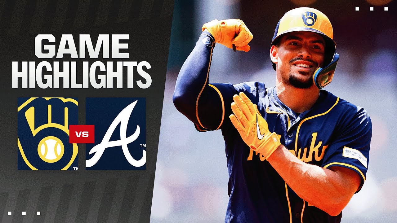 Brewers vs. Braves Game Highlights (8/8/24) | MLB Highlights