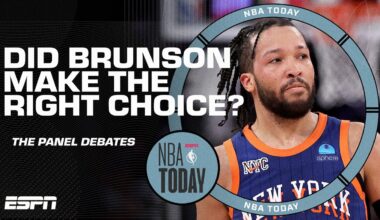 Jalen Brunson says ‘winning trumps everything that I do individually’ 👀 | NBA Today