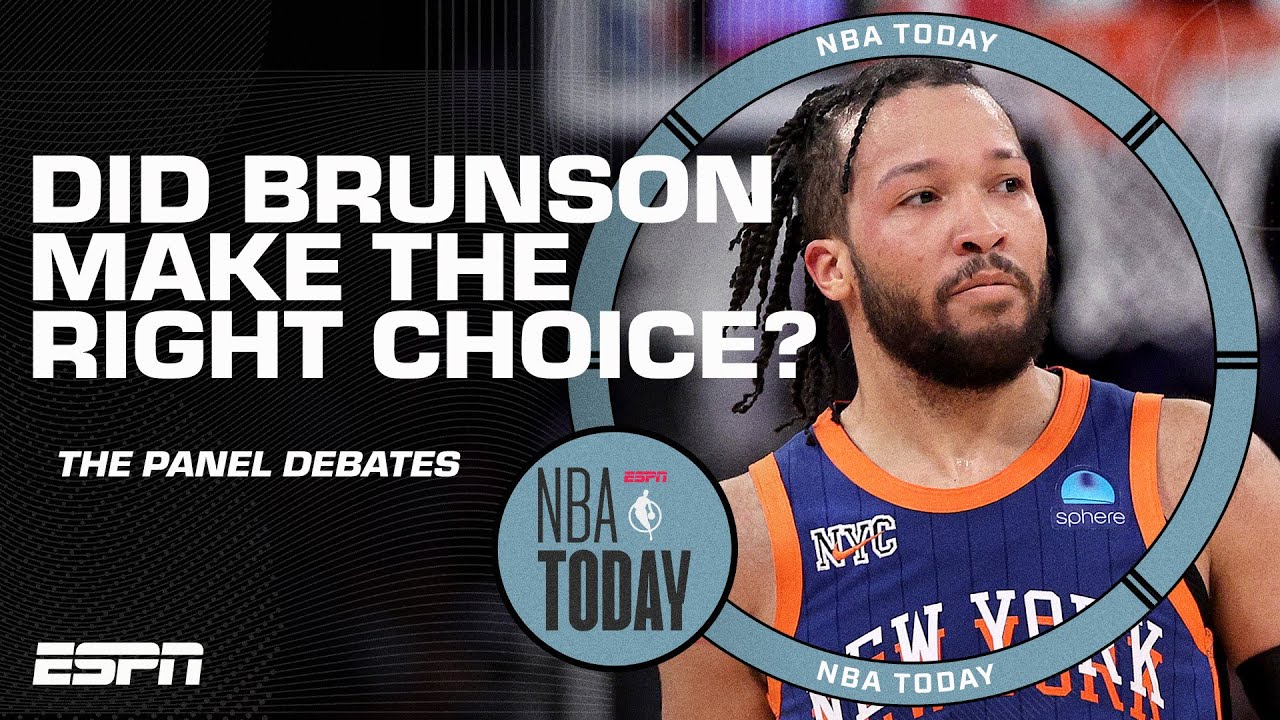 Jalen Brunson says ‘winning trumps everything that I do individually’ 👀 | NBA Today