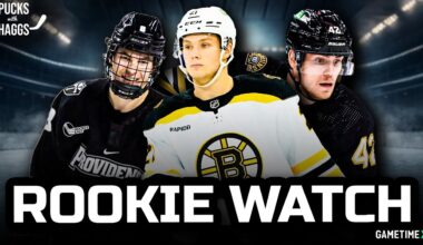 Which Bruins rookie will make the biggest impact next season? | Pucks with Haggs