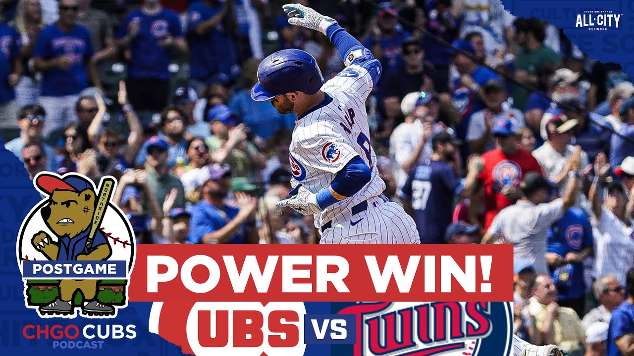 Ian Happ and Michael Busch power the Cubs to series win over the Twins | CHGO Cubs POSTGAME Podcast