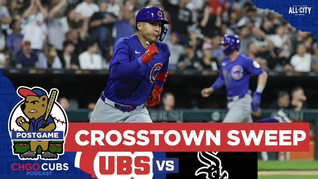 CROSSTOWN SWEEP! Miguel Amaya two-run single helps Cubs win 3-1 vs White Sox | CHGO Cubs Postgame