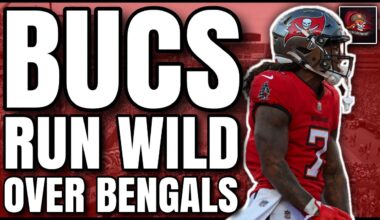 Bucky Irving Runs Wild in Tampa Bay Buccaneers Win Over the Cincinnati Bengals