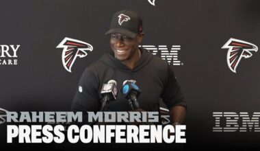 Raheem Morris Training Camp Week 3 Press Conference | Atlanta Falcons