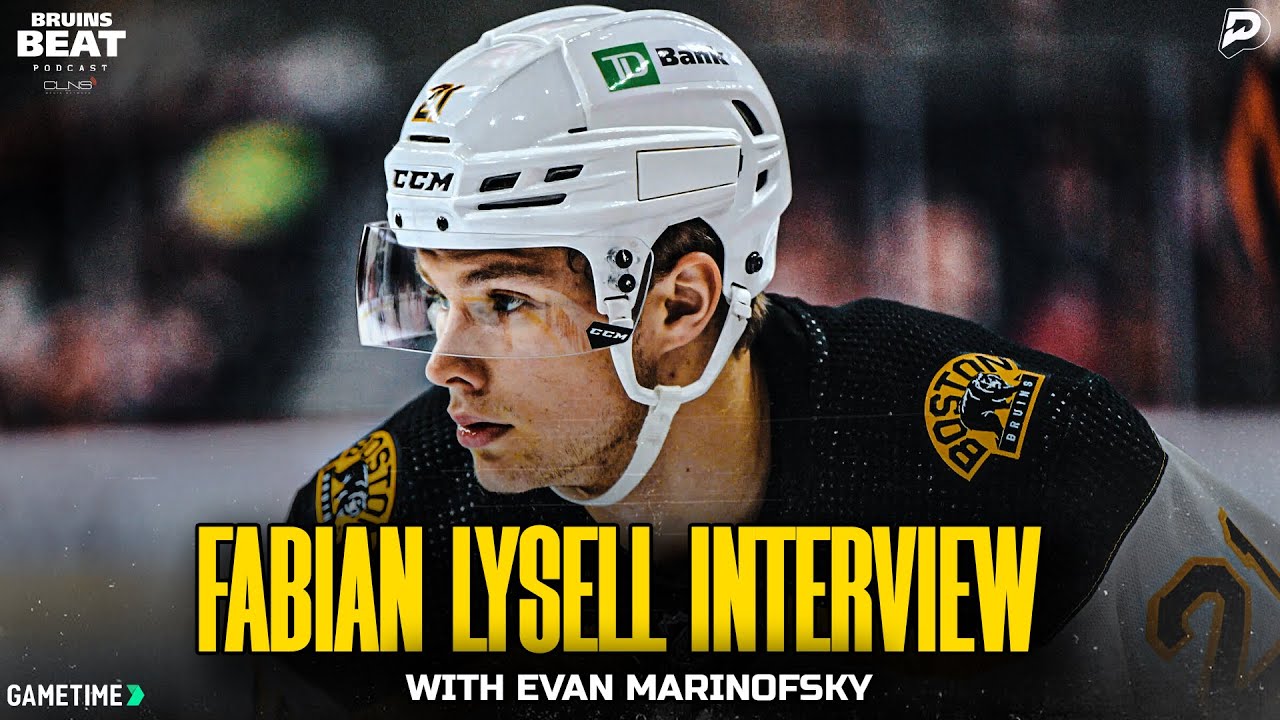 Fabian Lysell INTERVIEW: Life in Sweden, his development & Outlook for Bruins Camp | Bruins Beat