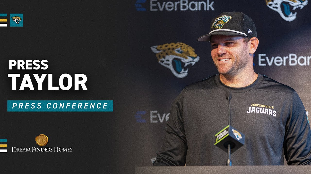 Press Taylor on Offensive Execution, Previews Joint Practice With Buccs | Jacksonville Jaguars