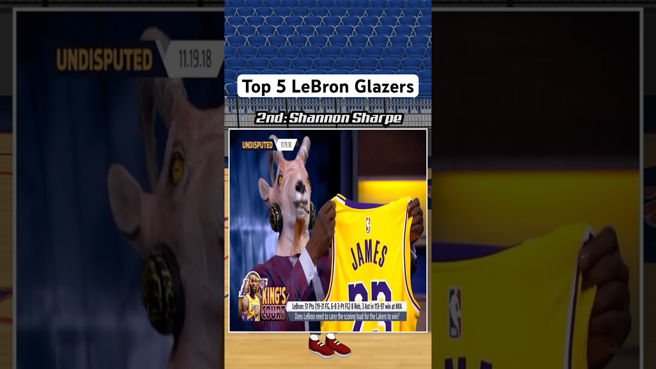 Top 5 LeBron Glazers: Who is the biggest LeBron James fan? #nba