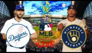 EN VIVO: LOS ANGELES DODGERS VS MILWAUKEE BREWERS | DODGERS EN VIVO HOY | MLB LIVE | PLAY BY PLAY