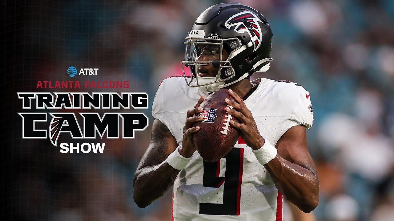 Michael Penix Jr. & Casey Washington continue to build chemistry | 2024 AT&T Training Camp Show