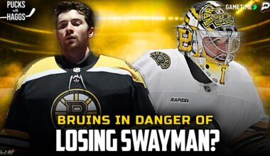 Could the Bruins lose Jeremy Swayman? | Pucks with Haggs