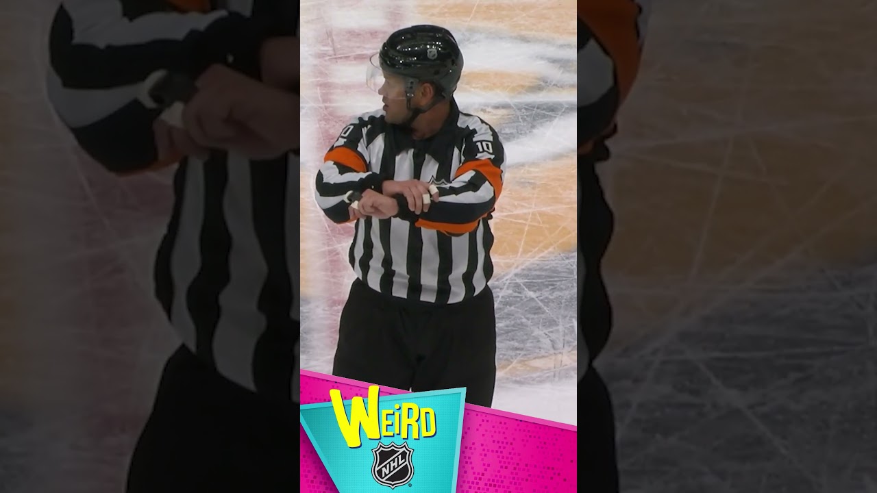 You Want to Join Him?! 😡🦓 | Weird NHL #shorts