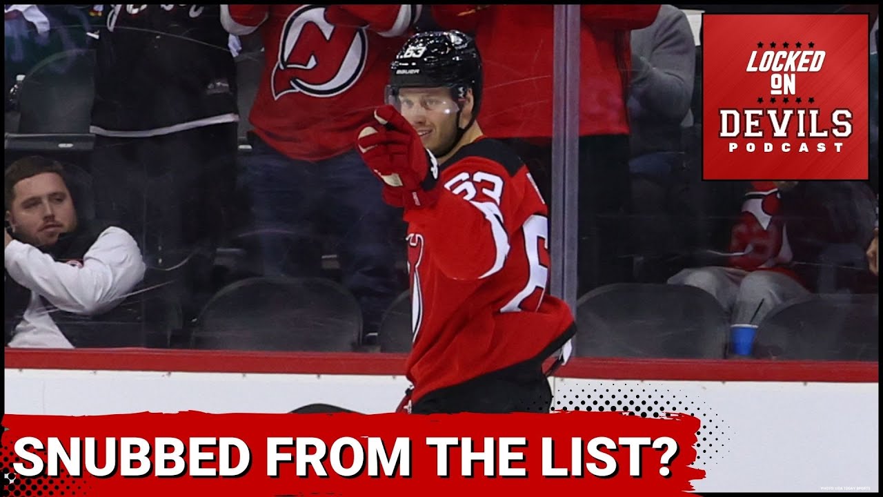 Jesper Bratt...Top-20 Wing in The NHL?; Devils Re-Signed Nolan Foote