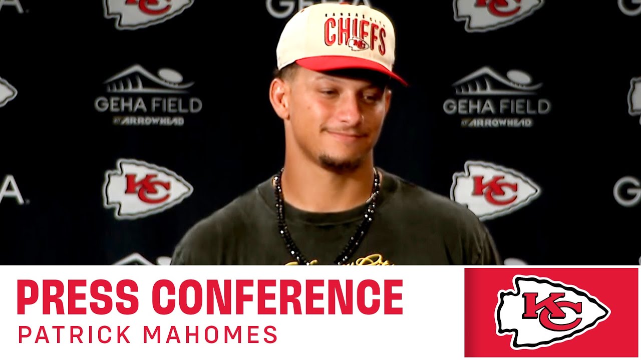 Patrick Mahomes on Behind-the-Back Pass: 'Naturally Got to Happen' | NFL Preseason - Week 2 Presser