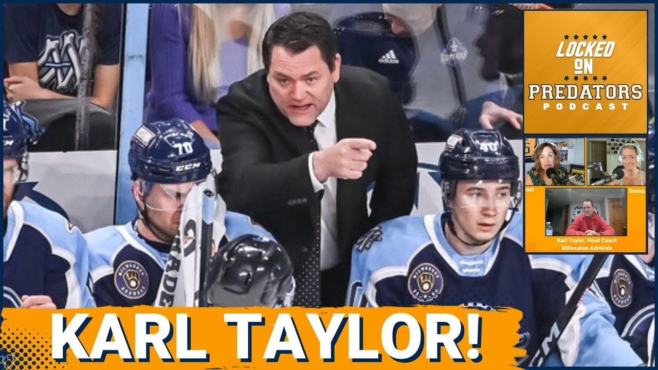 Milwaukee Admirals Head Coach Karl Taylor Talks Postseason, L'Heureux, and Askarov