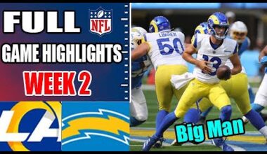 Los Angeles Rams vs Los Angeles Chargers FULL GAME (Aug 17, 2024) Week 2 | NFL Highlights Today
