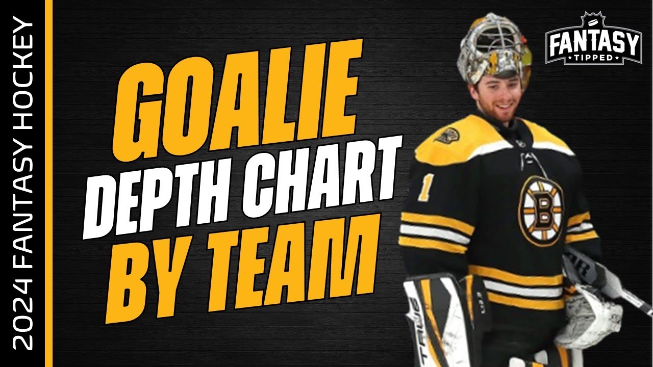 2023-24 Fantasy Hockey Advice - Goalie Depth Chart By Team - Fantasy Hockey Draft Strategy