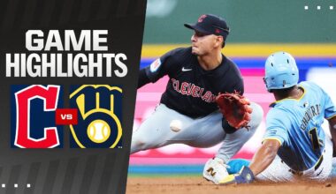 Guardians vs. Brewers Game Highlights (8/18/24) | MLB Highlights