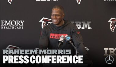 Raheem Morris Training Camp Press Conference | Atlanta Falcons