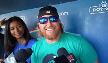 Justin Turner excited for return to Dodger Stadium, hopes to retire with Dodgers