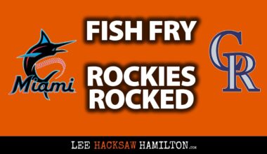 Miami Marlins fire 17 front office executives. Colorado Rockies can't keep Kris Bryant healthy.