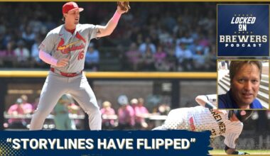 The Milwaukee Brewers and St Louis Cardinals-Going in Two Different Directions