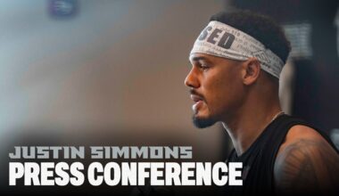 Justin Simmons on free agency and the meetings with Falcons' players that brought him to The A